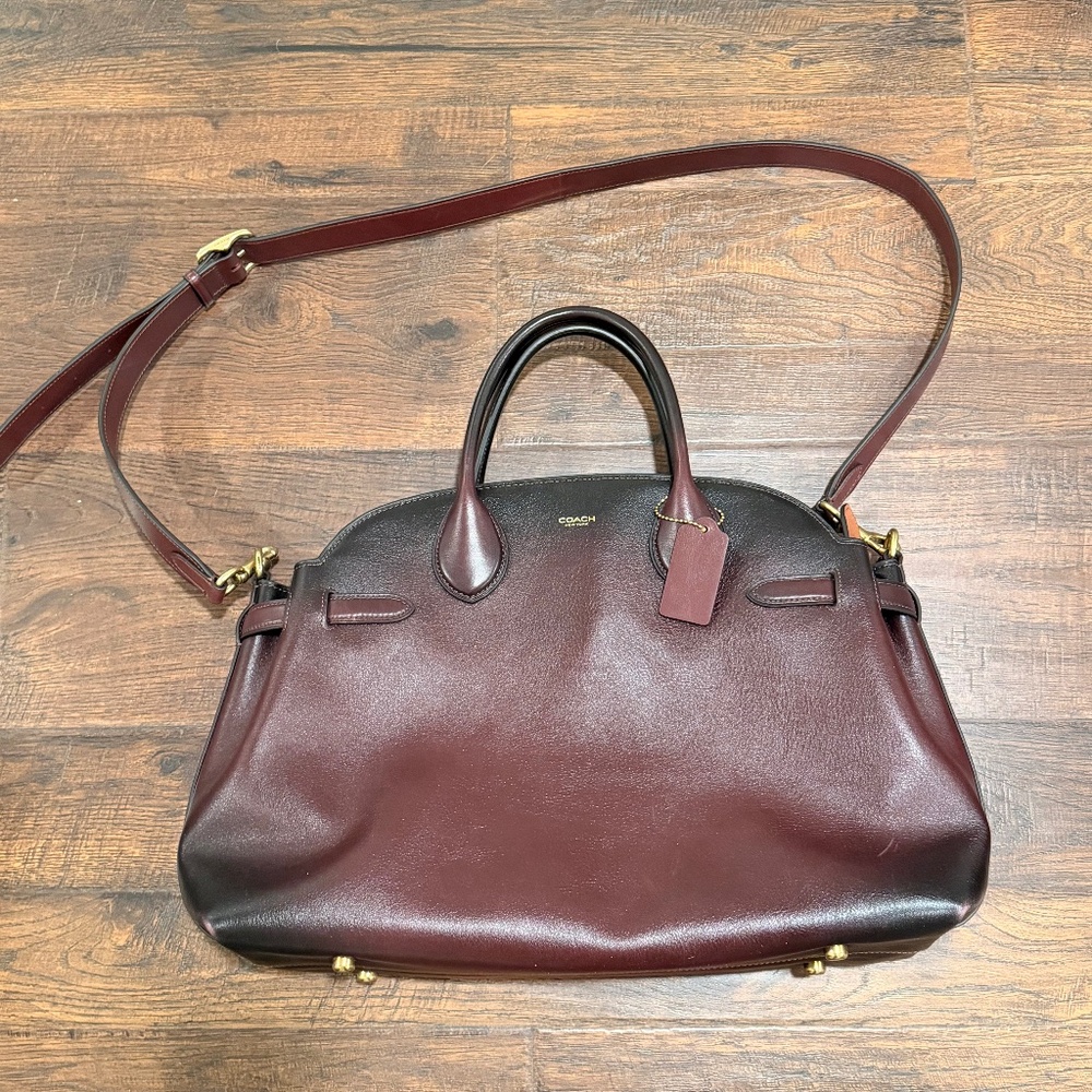 Coach Empire Bag- Burgundy 40